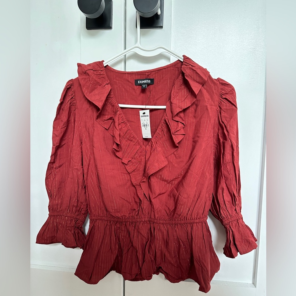 Express blouse- new- never uses